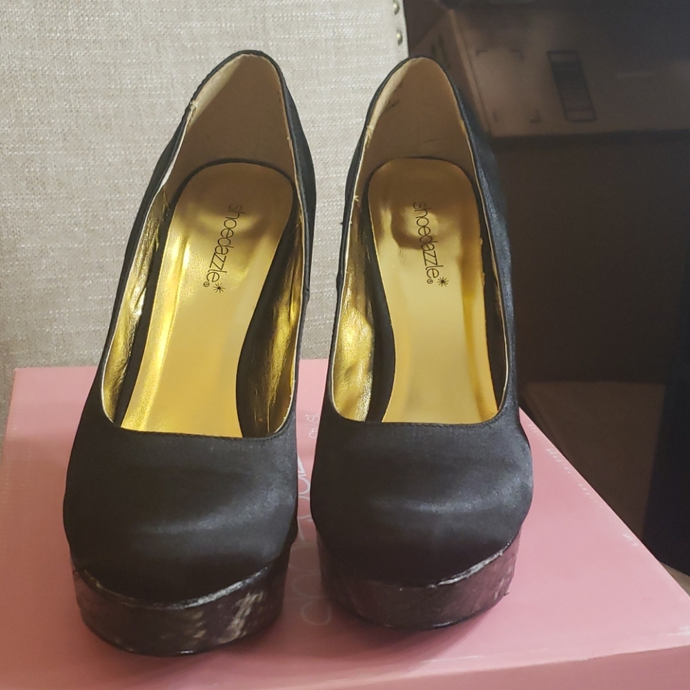 Black heels